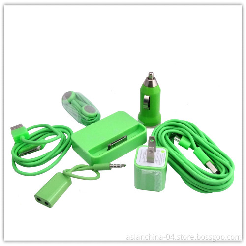 Colorful Combination Charger for iPhone 4/4s iPod (AK-001)